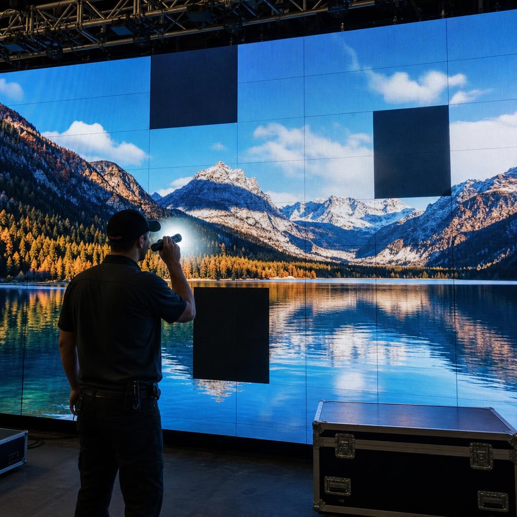 Digital signage visualization of what causes led wall failures?