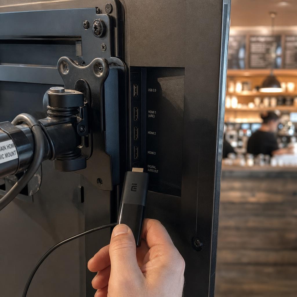 Supporting display view for what is a digital signage player?