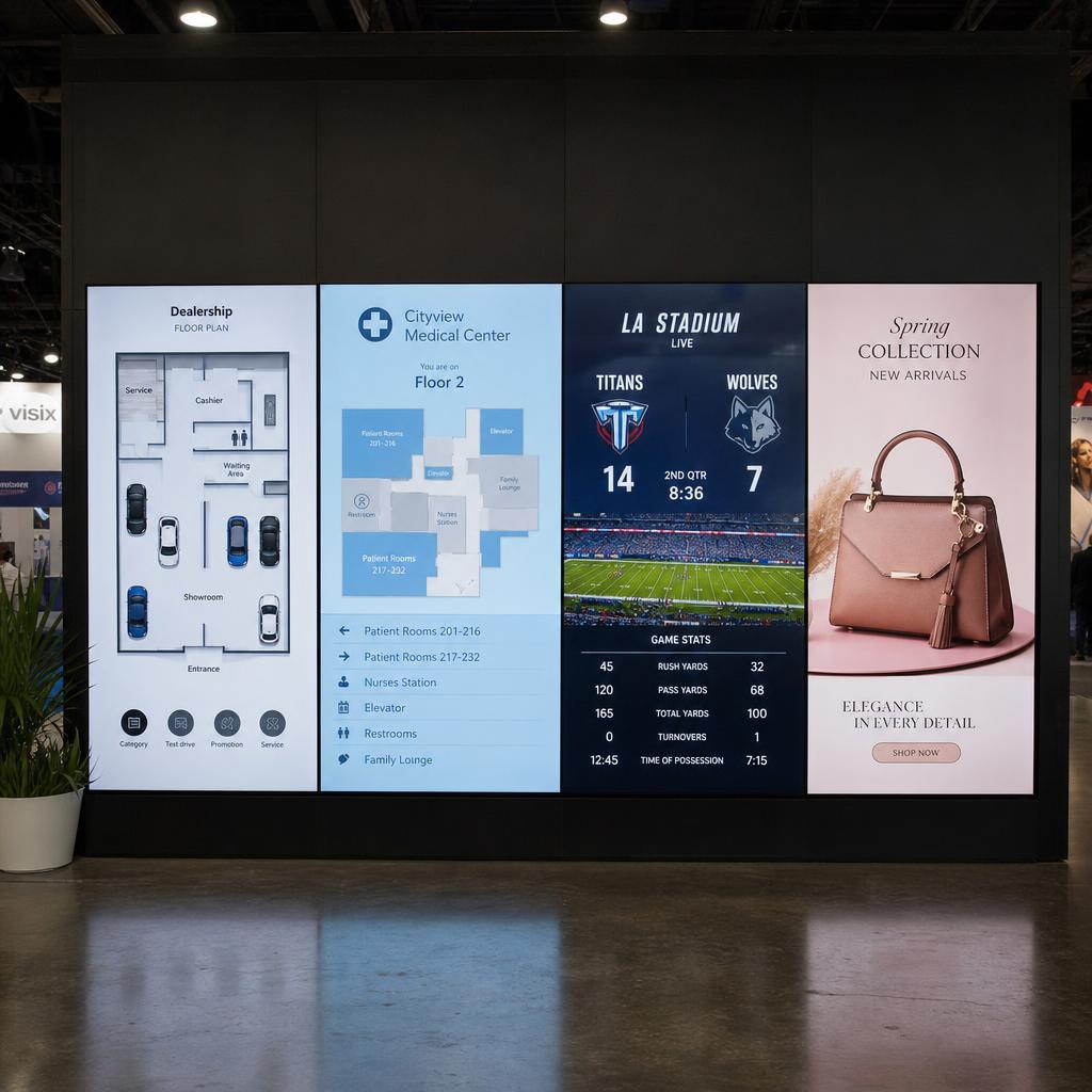 Digital signage visualization of what is digital signage?