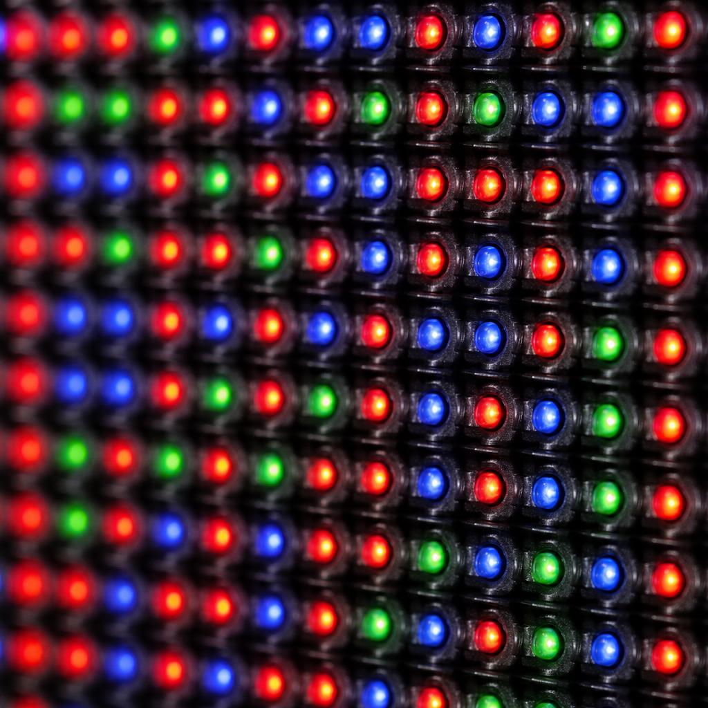 Digital signage visualization of what is pixel pitch in led displays?