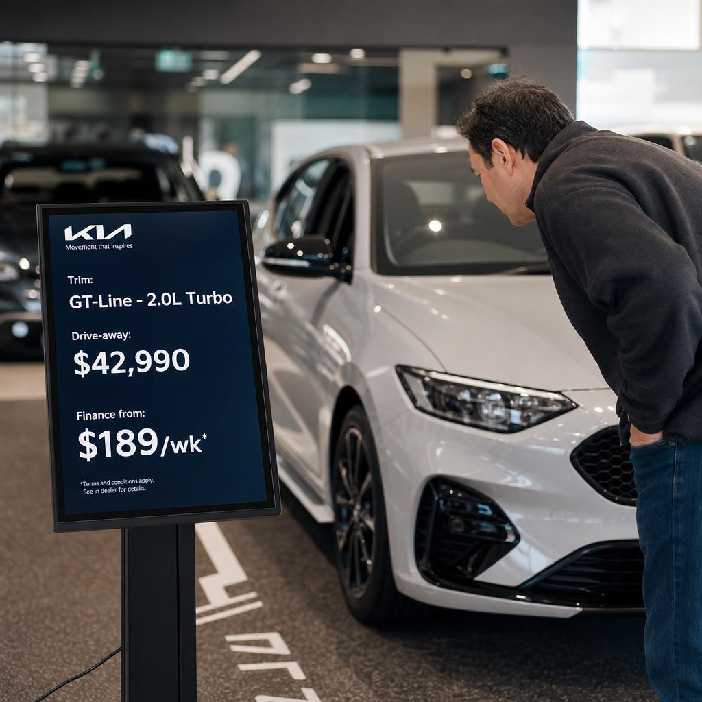 Digital Signage for Car Dealerships — digital signage in action