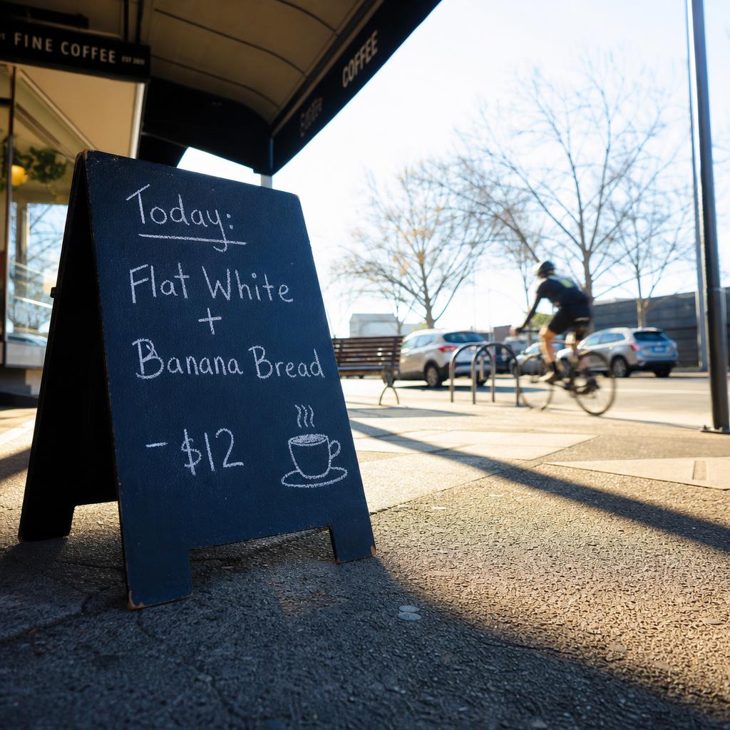 Cafe Signage Ideas That Actually Work — digital signage in action