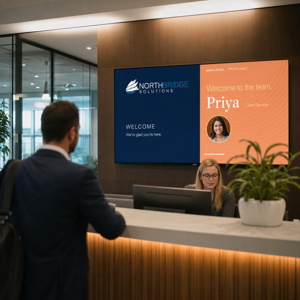 Digital Lobby Signage That Actually Works — article cover