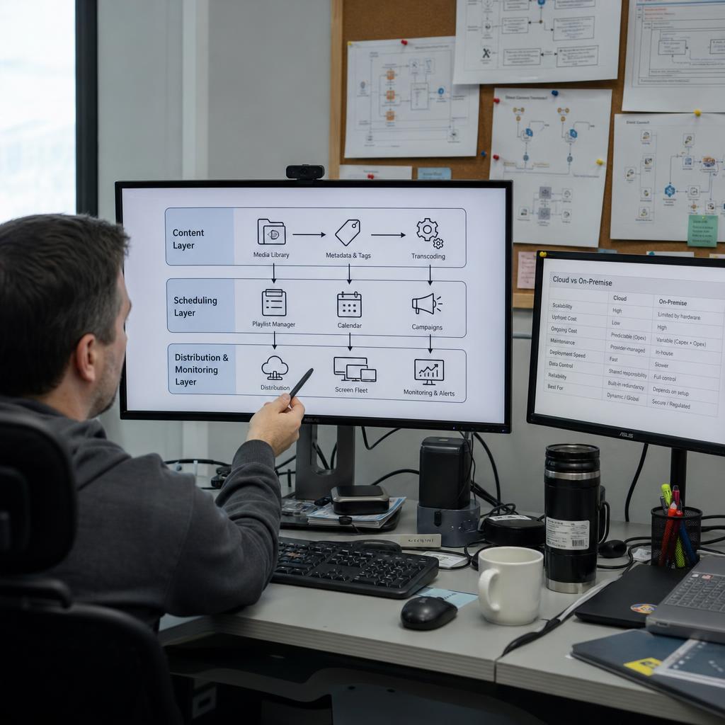 Cover image for Digital Signage CMS: How It Actually Works