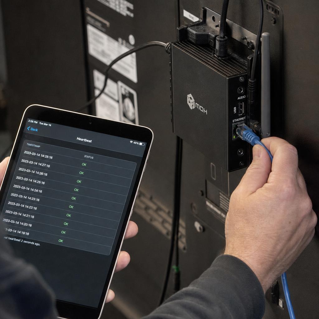 How Digital Signage Control Works Behind the Scenes — digital signage in action