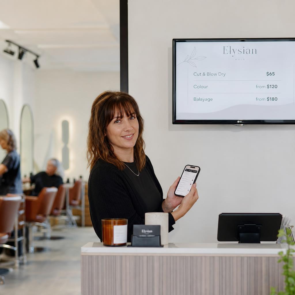 Digital Signage for Small Business: A Starter Guide — digital signage in action