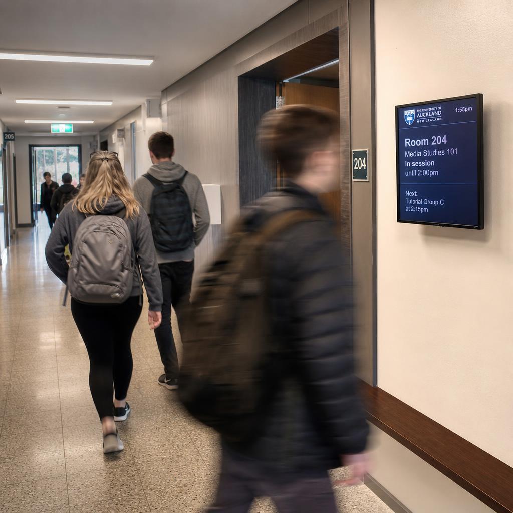 Digital Signage for Campus Communications — article cover