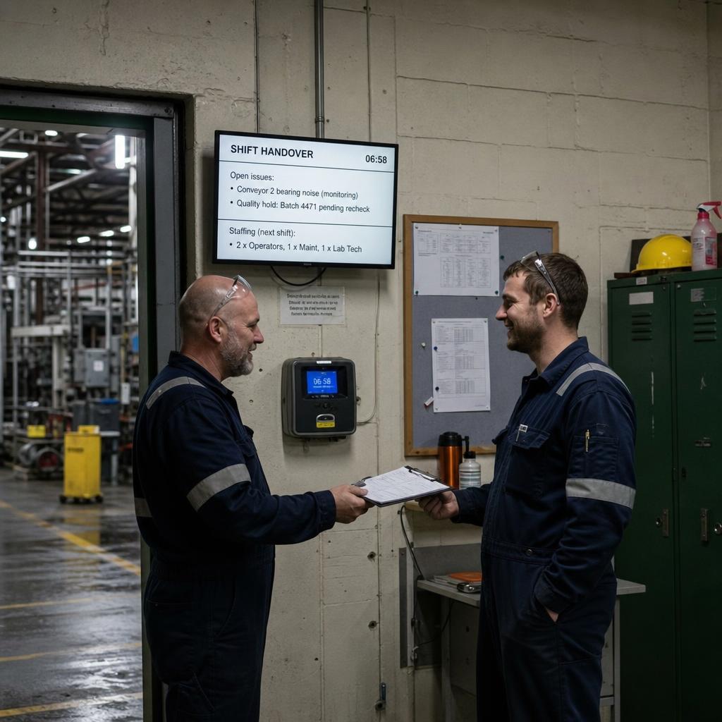 Manufacturing Digital Signage Guide — digital signage in action