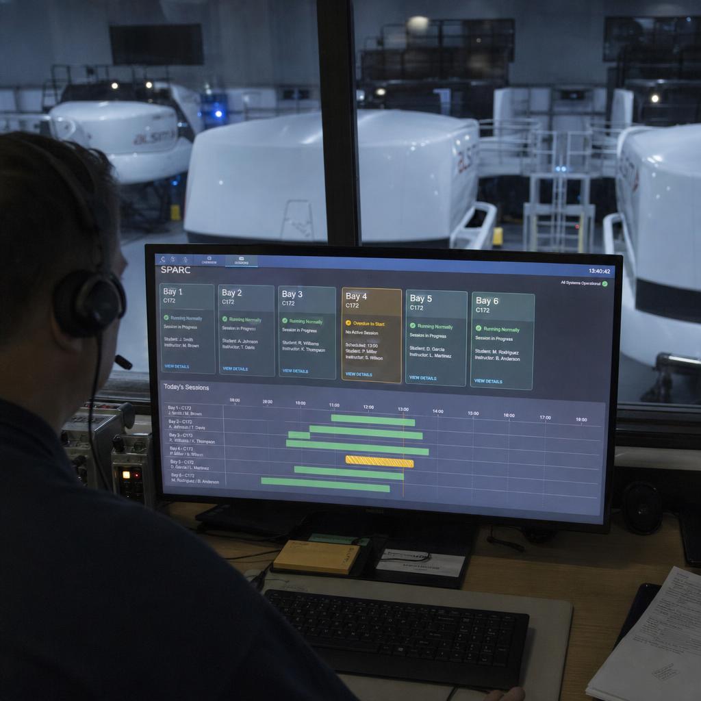 Digital Signage for Simulation & Training Centres — digital signage in action