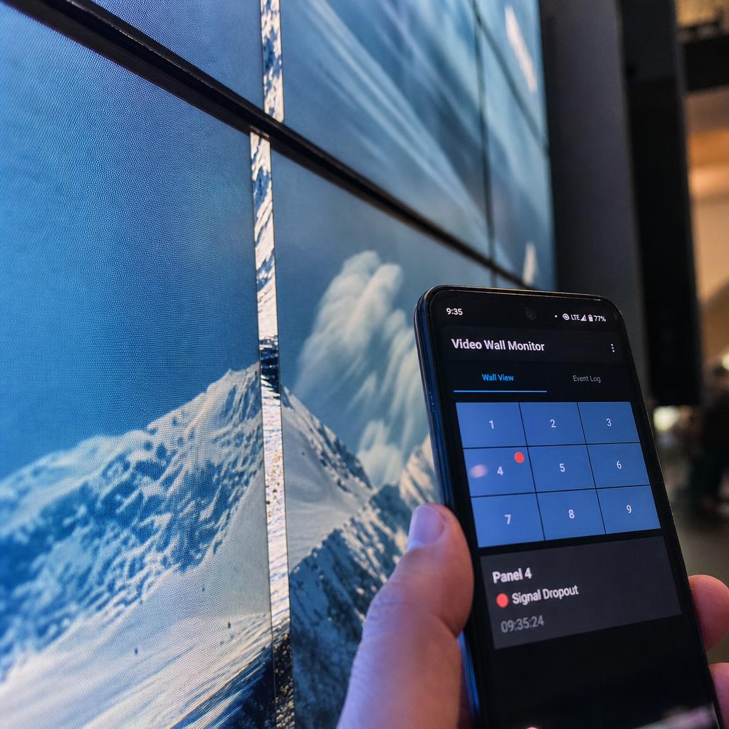 Video Wall Software: How Multi-Display Synchronisation Works — digital signage in action