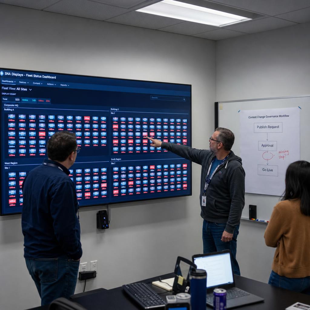 Why Digital Signage Systems Fail at Scale — article cover