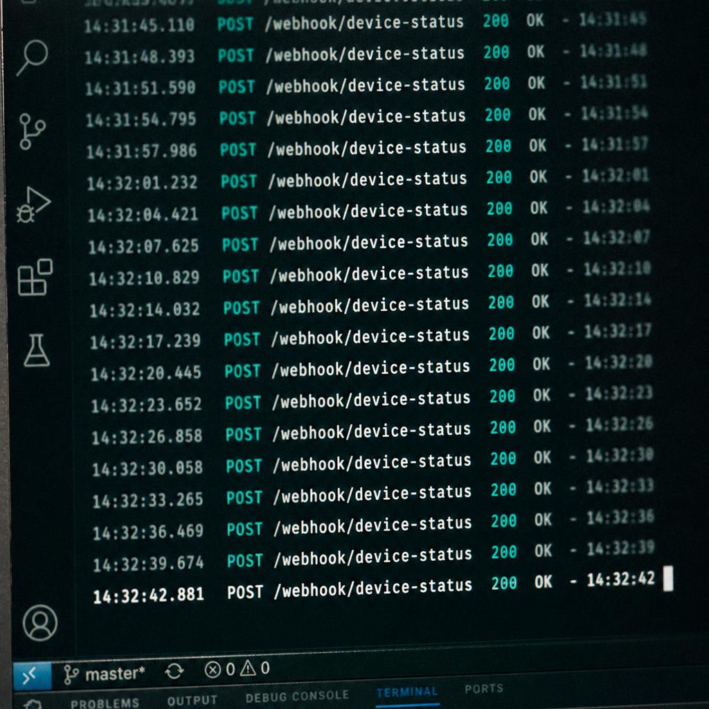 Developer workflow connecting data services to a network of digital displays