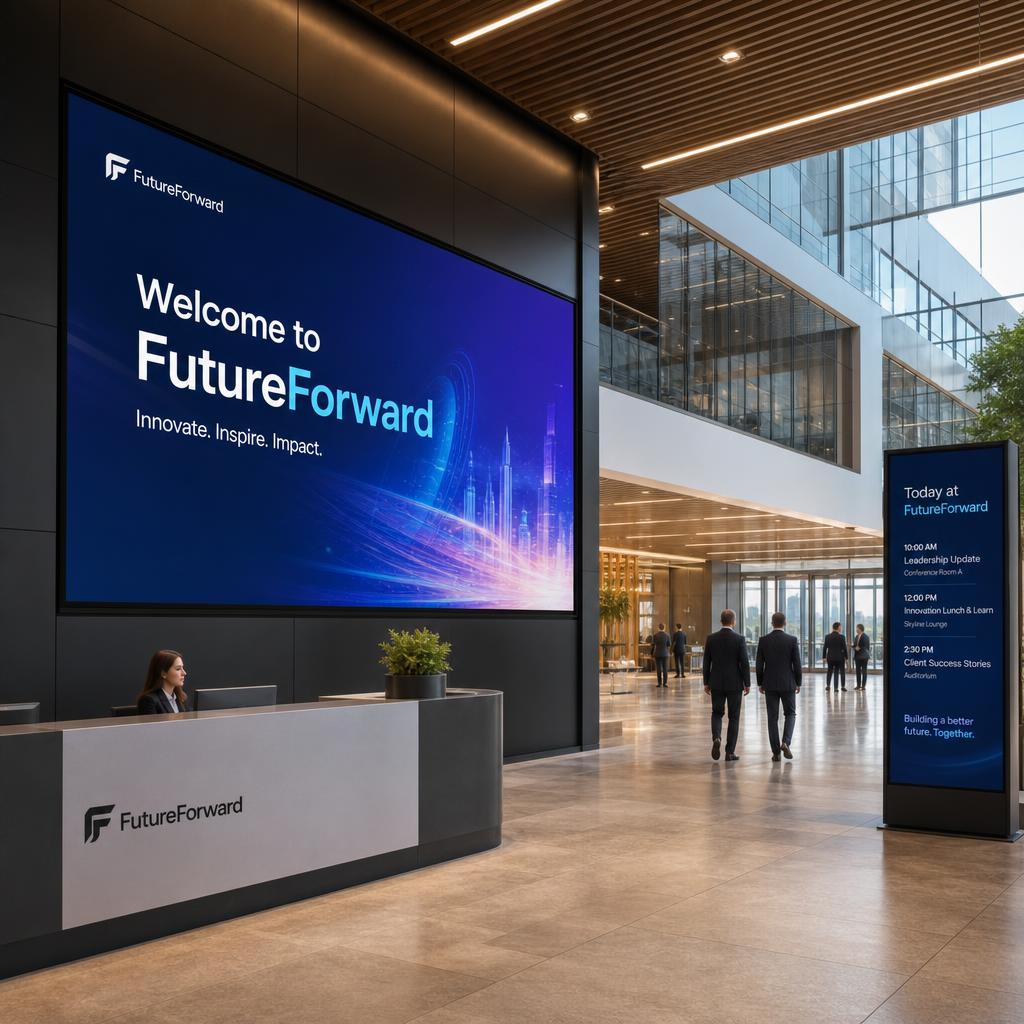 Digital signage in Corporate environment