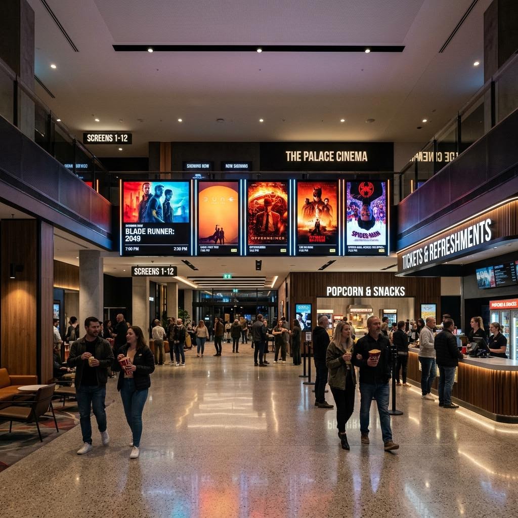 Digital signage in Location-Based Entertainment environment