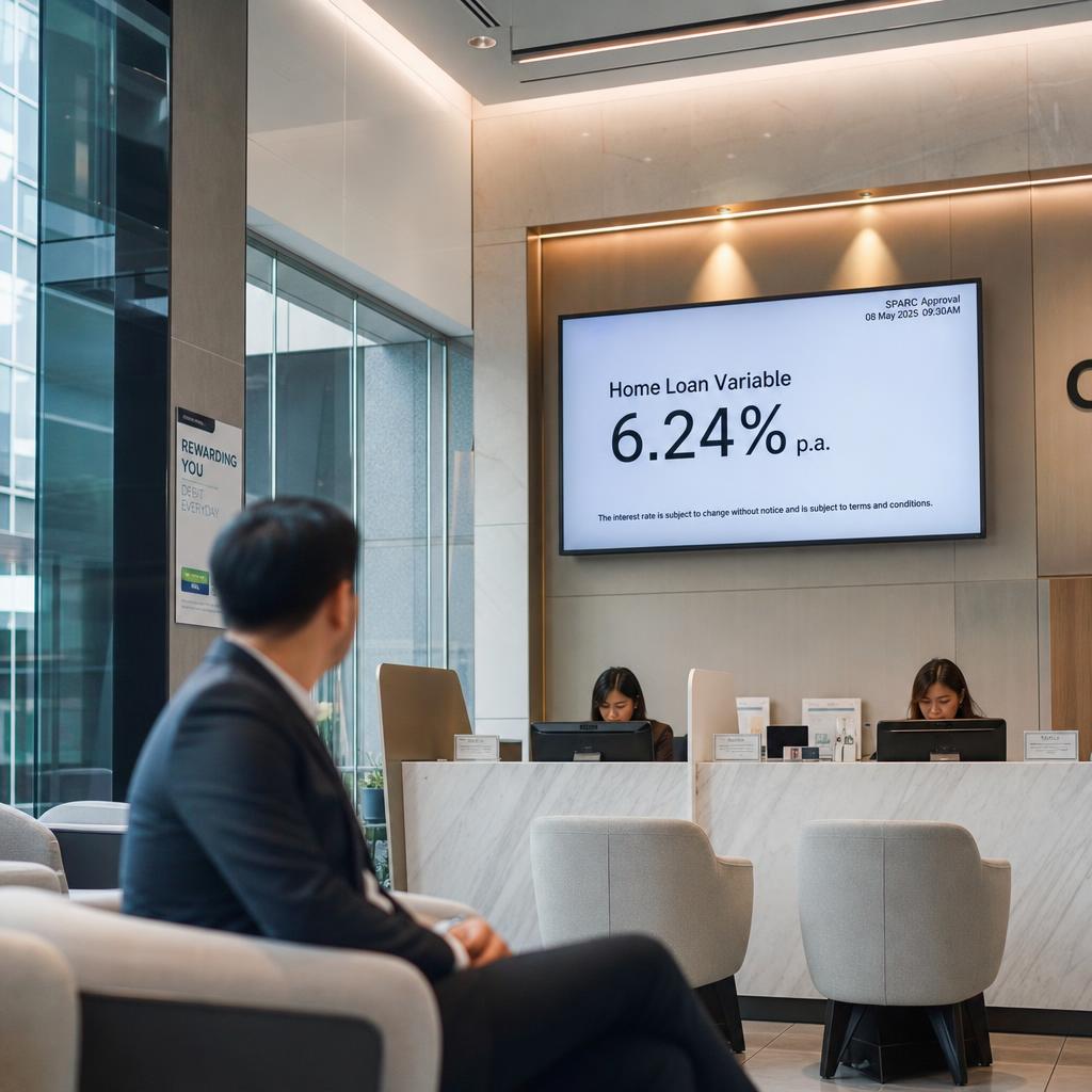 Digital signage in Financial Services environment