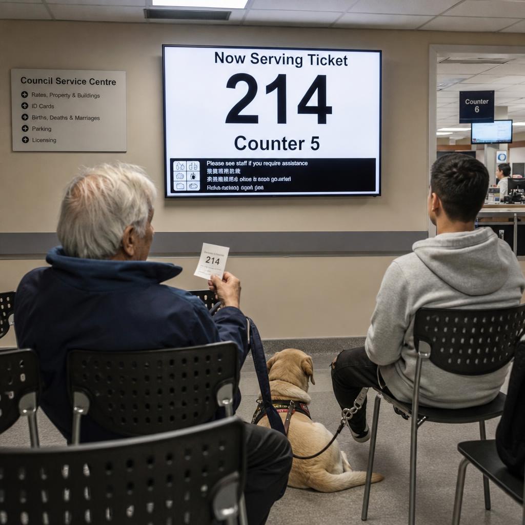 Government digital signage