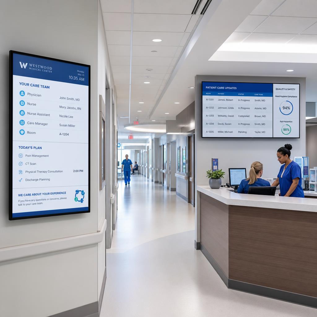 Digital signage in Healthcare & Medical environment