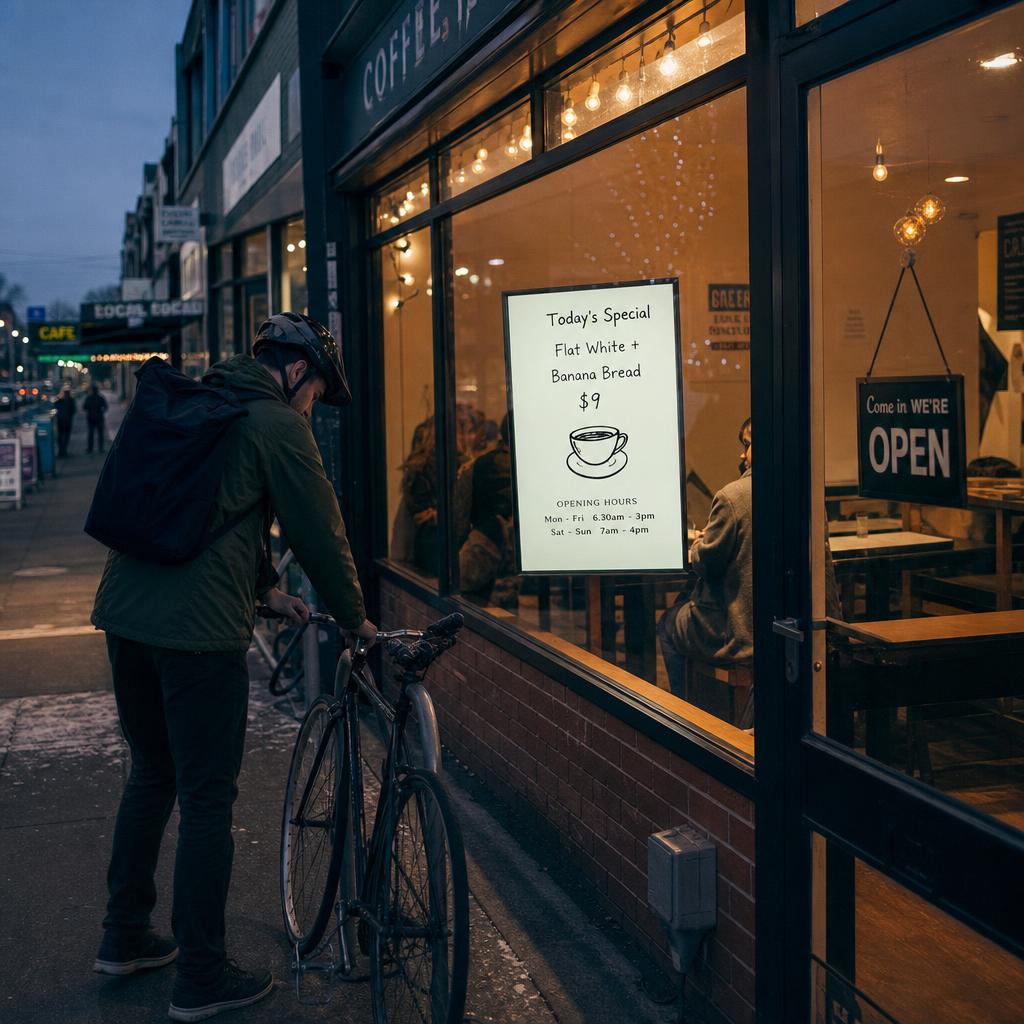 Digital signage in Local Business & SMB environment