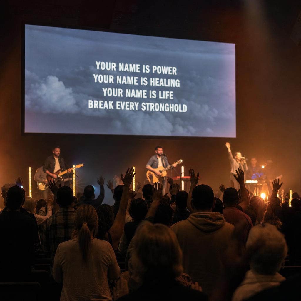 Digital signage in Places of Worship environment