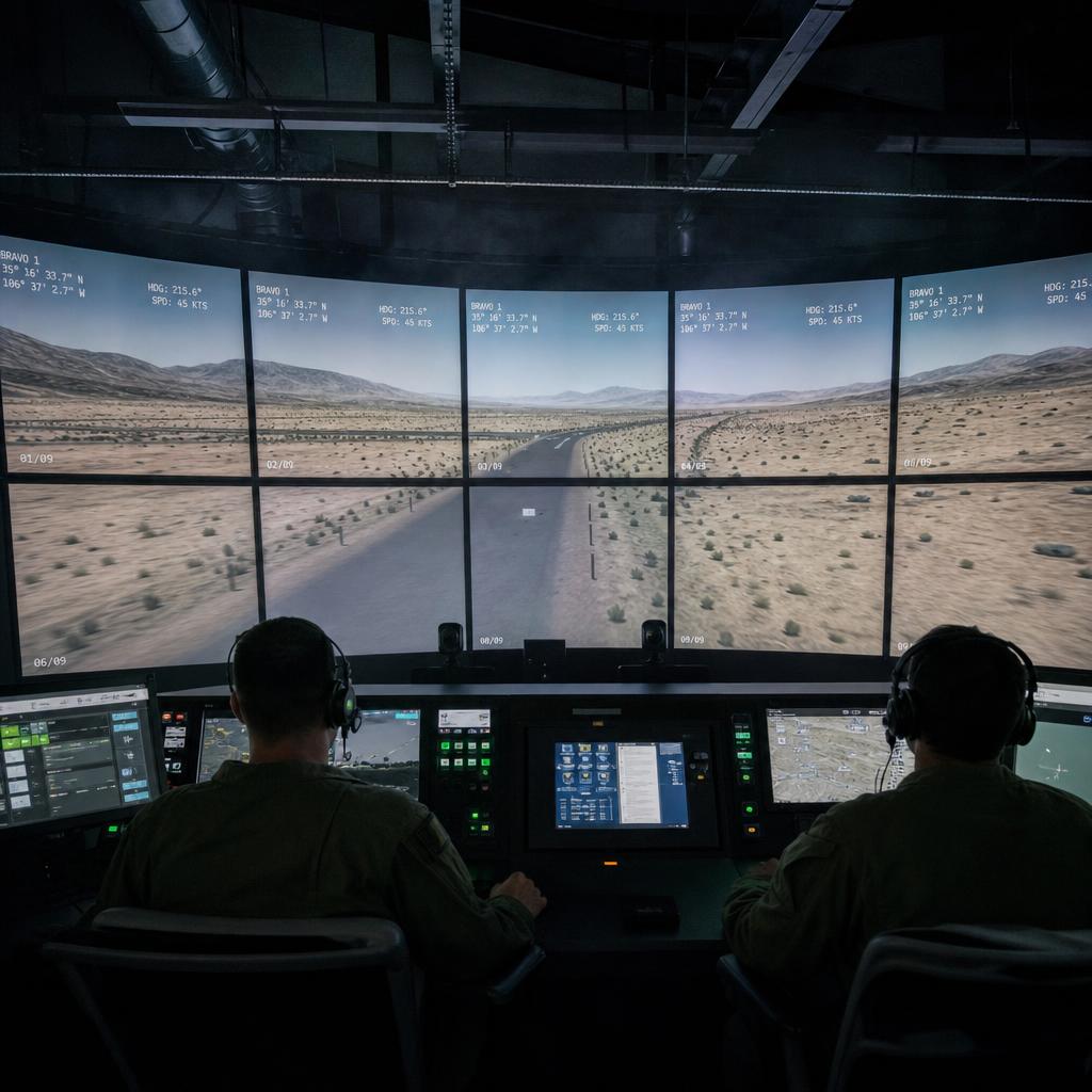 Digital signage in Simulation & Training Centres environment