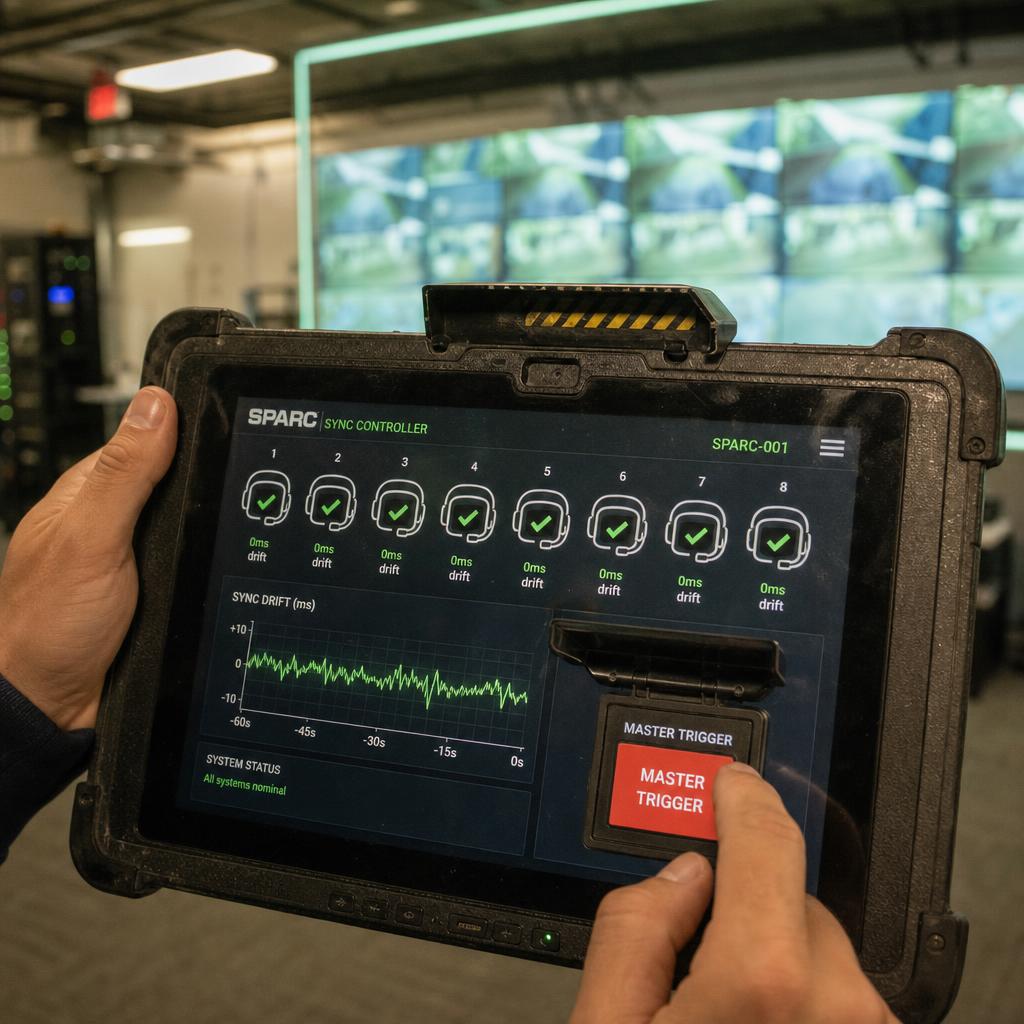 Simulation environment display powering an immersive training experience