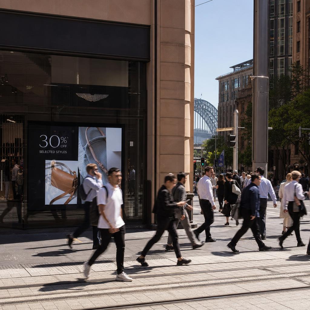 Digital signage installation in Sydney