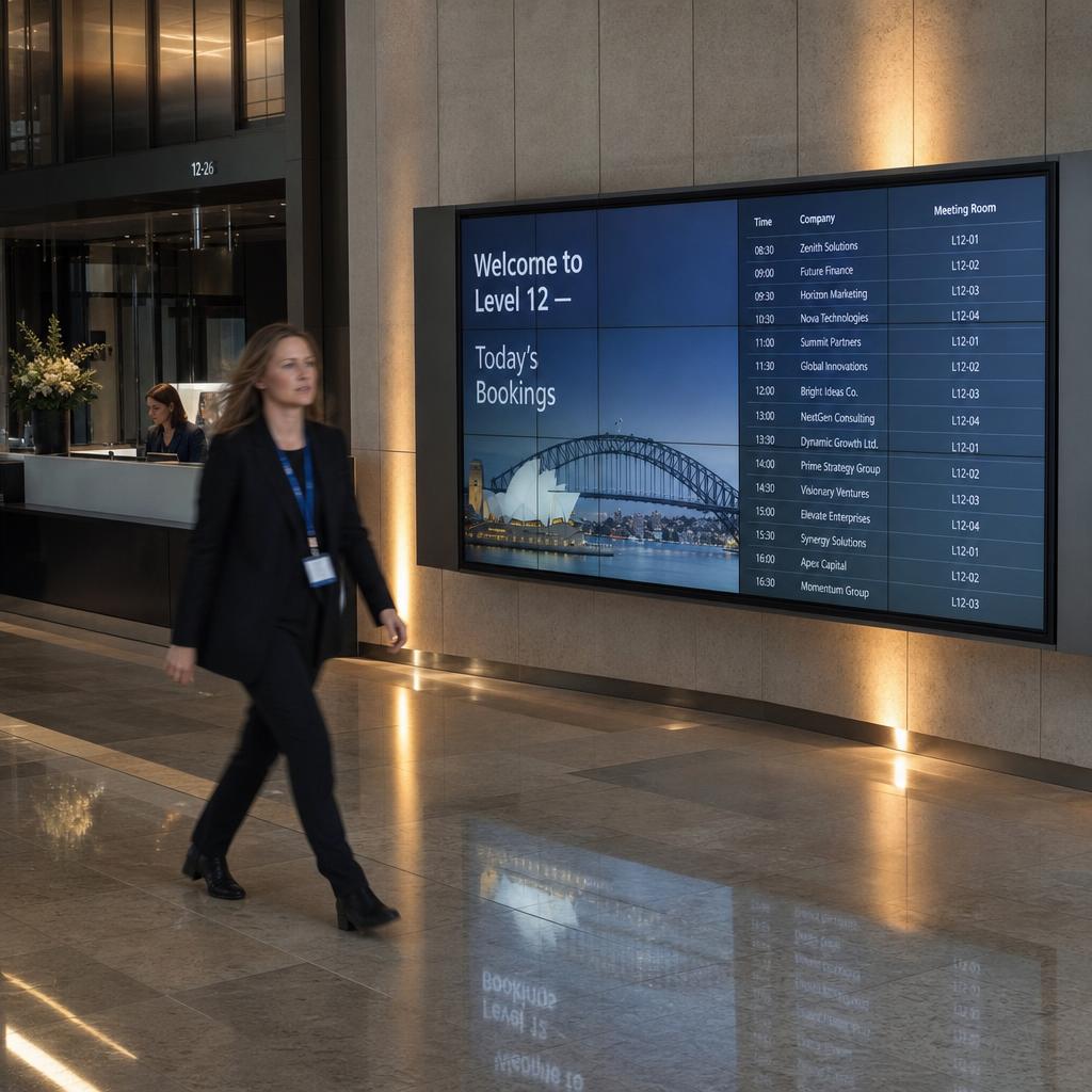 SPARC digital signage supporting businesses in Sydney
